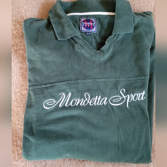 Vintage Mondetta Sport Collared Sweater - Picture 2 of 9